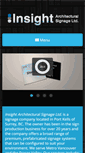 Mobile Screenshot of insightsignage.com